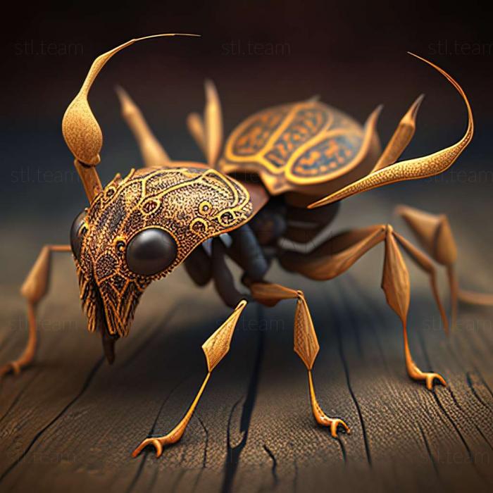 3D модель Pheidole anima (STL)